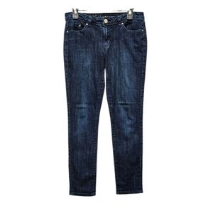 Lauren Conrad Dark Wash Blue Denim Jean 84% Cotton 14% Polyester 2% Spandex Sz 8